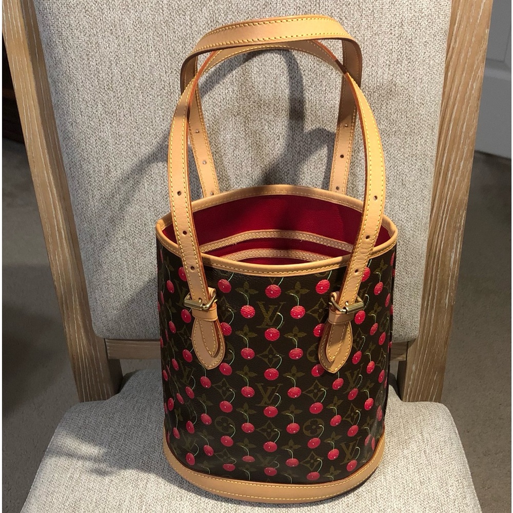 Louis Vuitton Takashi Murakami Cherry Bucket Cerises Bucket Bag